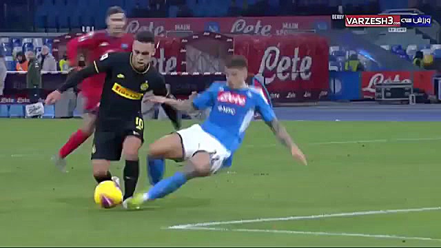 خلاصه بازی ناپولی  اینتر (دبل...