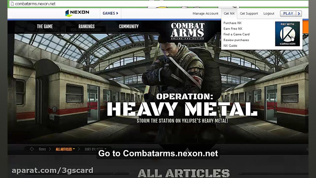 آموزش ریدیم گیفت کارت karma ko...