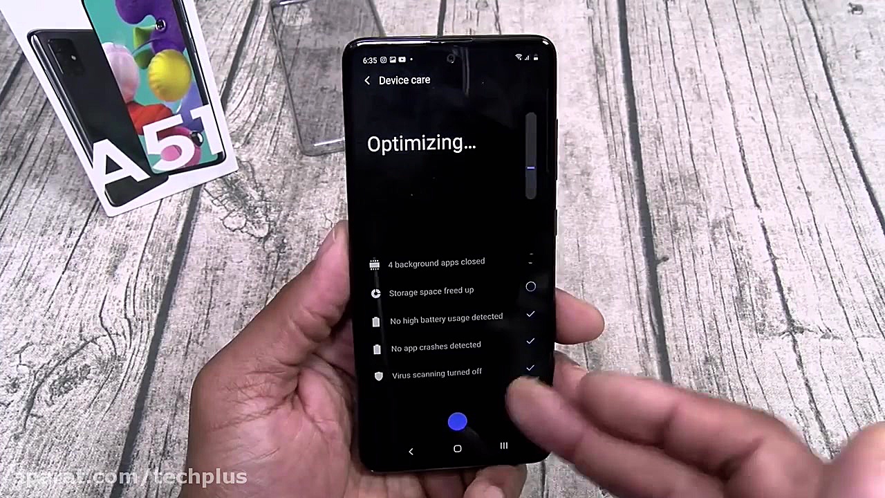 جعبه گشایی سامسونگ گلکسی A51