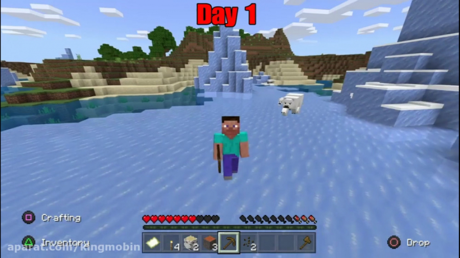 روز اول در ماینکرفت...||Day 1...