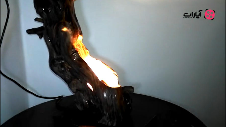 ساخت آباژور با ریشه درخت