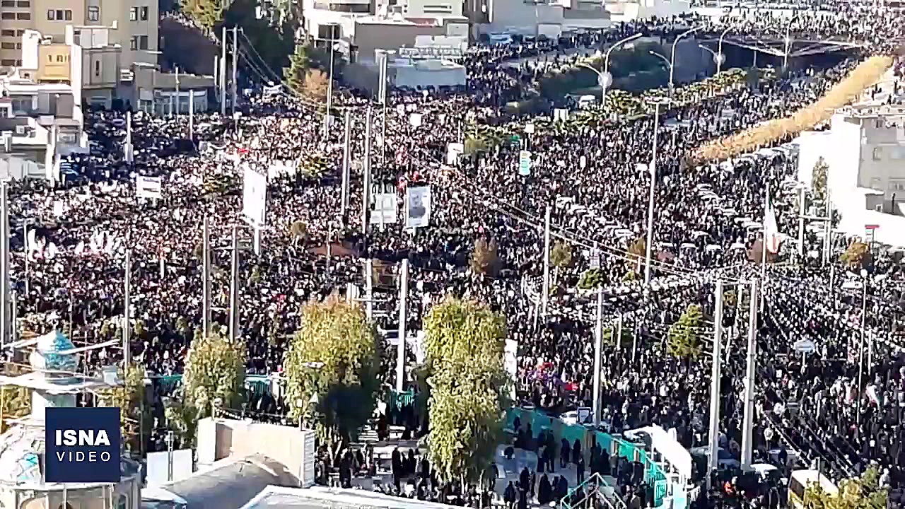 تشییع پیکر سردار سلیمانی و شهد...