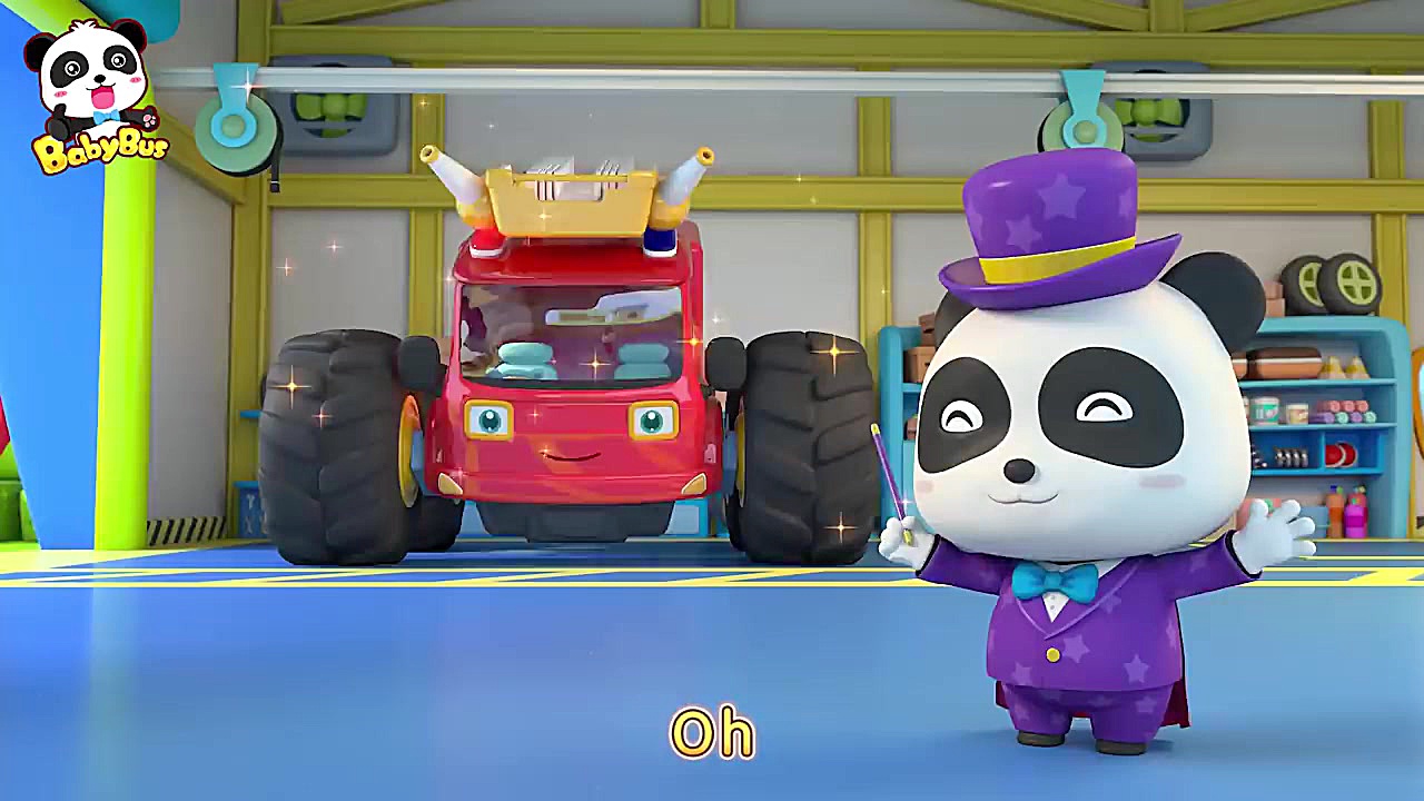 Monster Cars Kids Cartoon Baby...