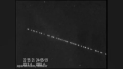 60 ماهواره Starlink شرکت Space...