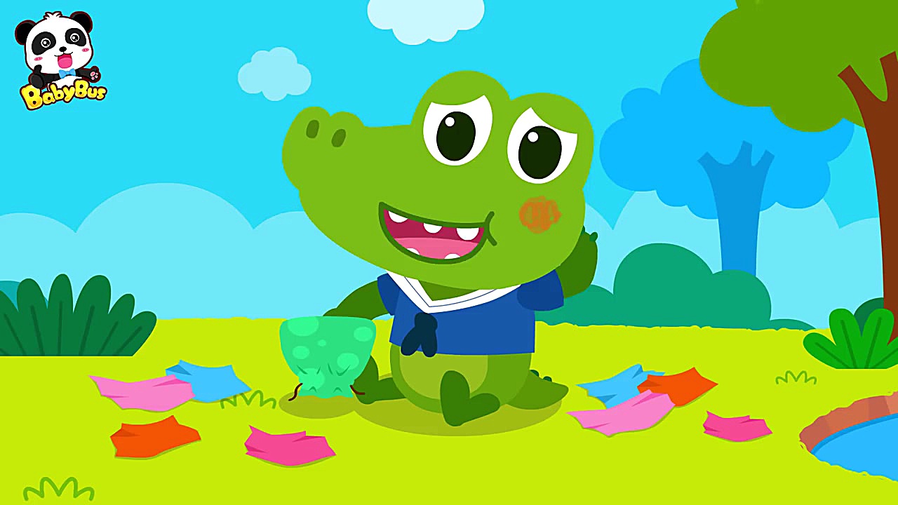 Baby Crocodile Ate up all Cand...