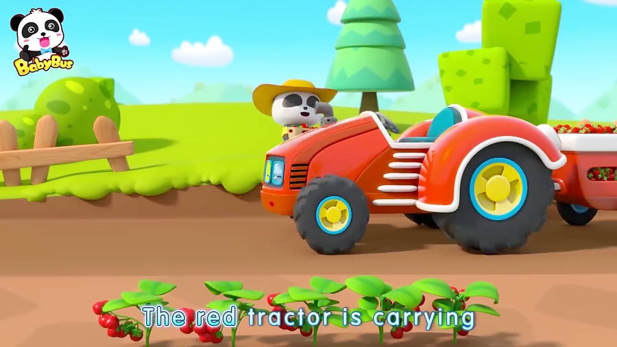 Farm Tractor Comes to Help | Learn Vegetables | Baby Songs | BabyBus