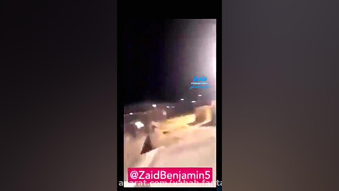 اولین ویدئو از برخورد موشک