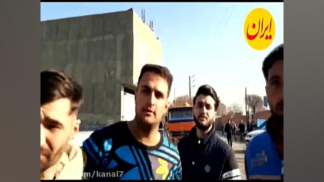 روایت شاهدان عینی از سقوط هواپ...