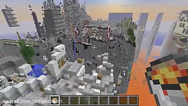 بزرگترین زلزله در ماین کرافت