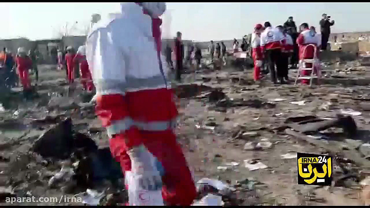 سقوط هواپیمای اوکراینی در اطرا...