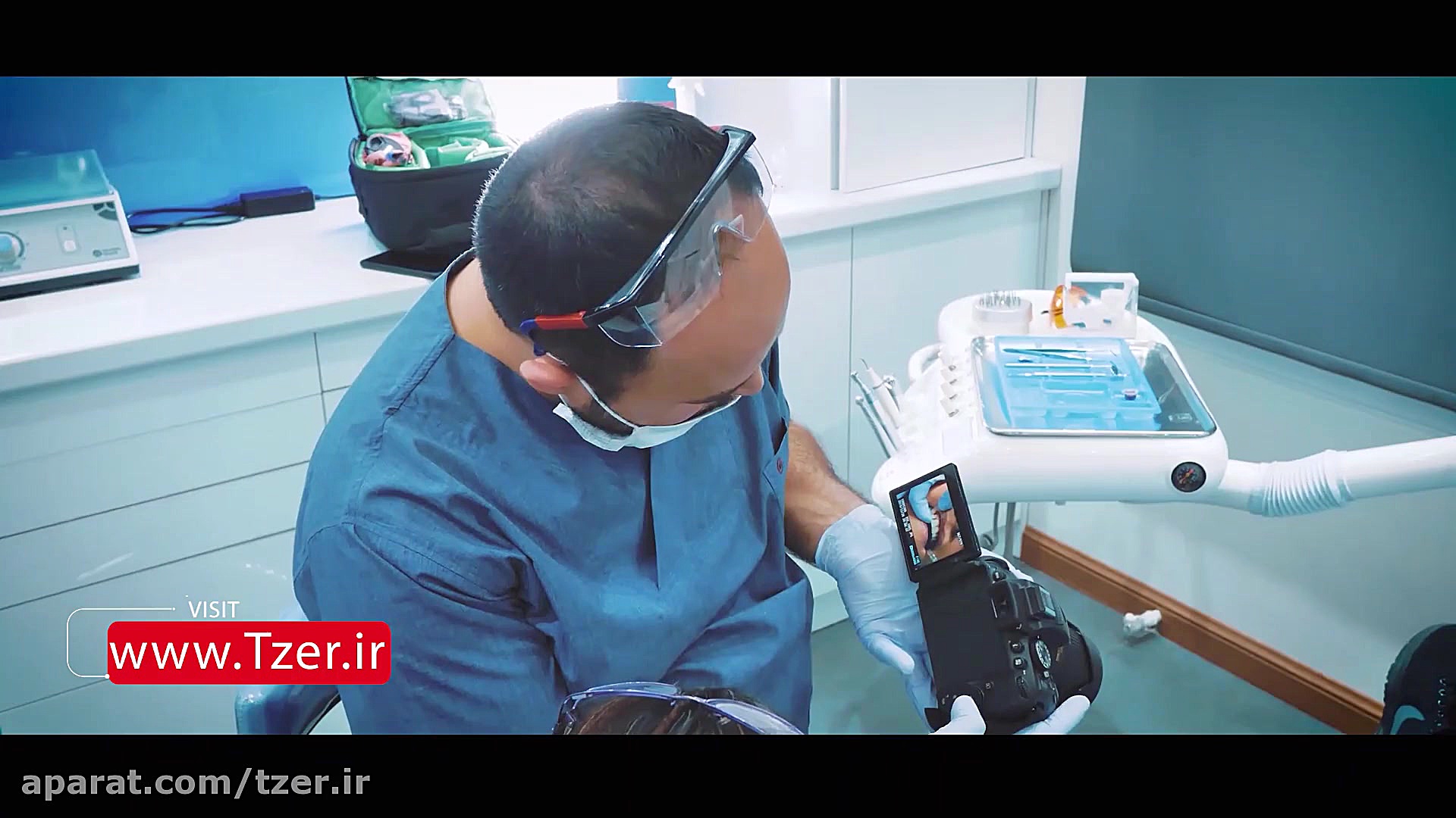 ساخت تیزر تبلیغاتی کلینیک دندا...