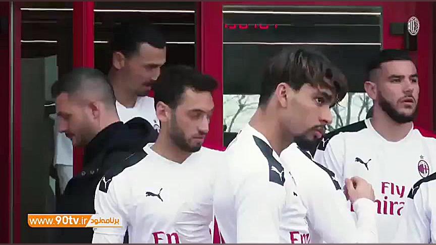 اولین حضور زلاتان در ترکیب میل...