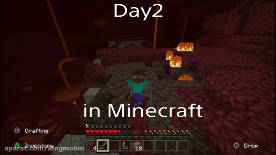 روز دوم در ماینکرفت نقل مکان||...