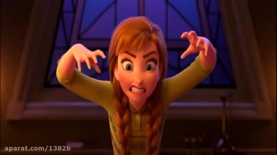 پانتومیم فروزن۲ بین اولاف و آن...