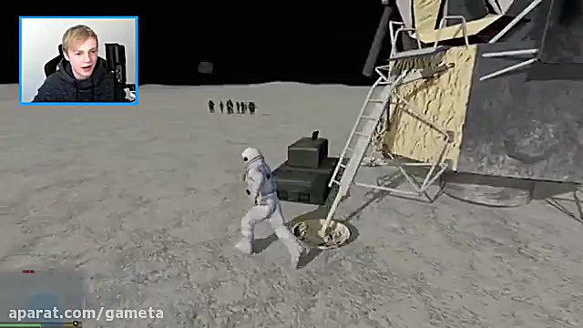 رفتن به فضا در gta v و سفر به...