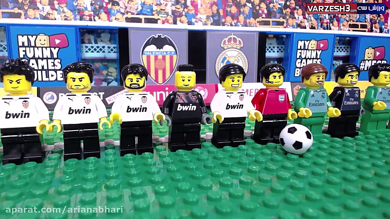 شبیه سازی بازی والنسیا  رئال م...