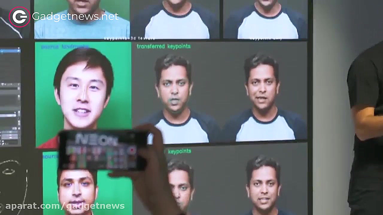 نئون ظهور انسان های مصنوعی  گج...