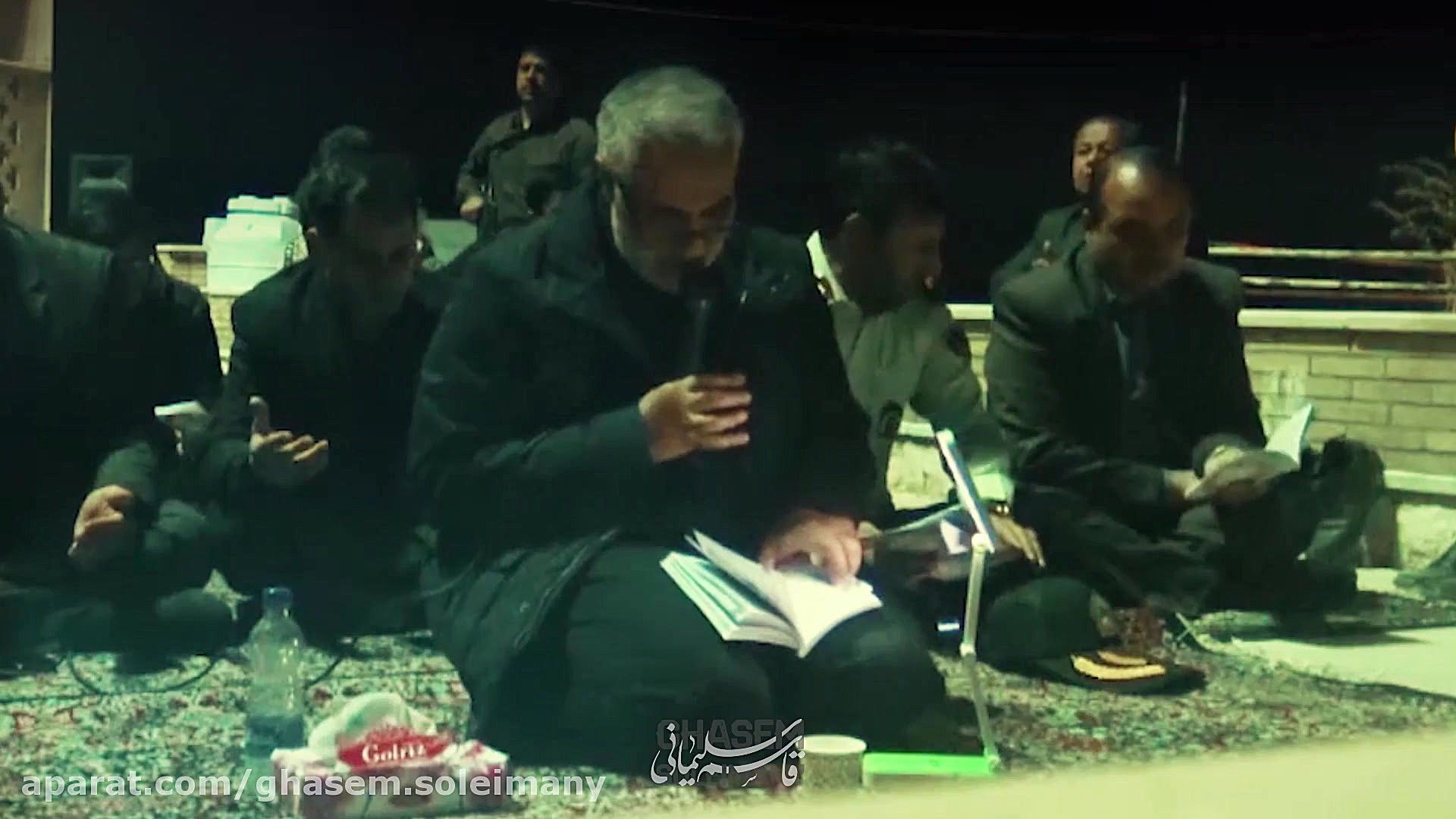 قرائت دعای کمیل توسط سپهبد قاس...