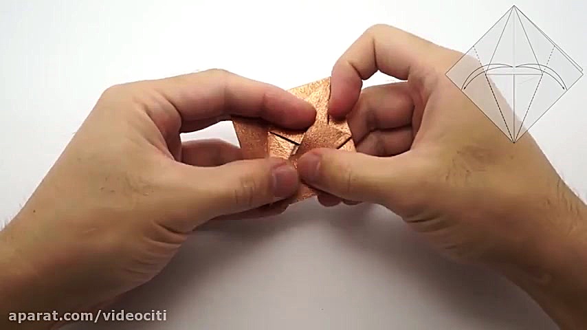 اوریگامی  آموزش  خرگوش کاغذی...