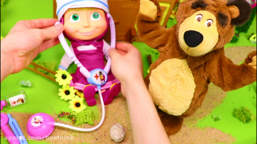 اسباب بازی های ماشا و خرسه ، ع...