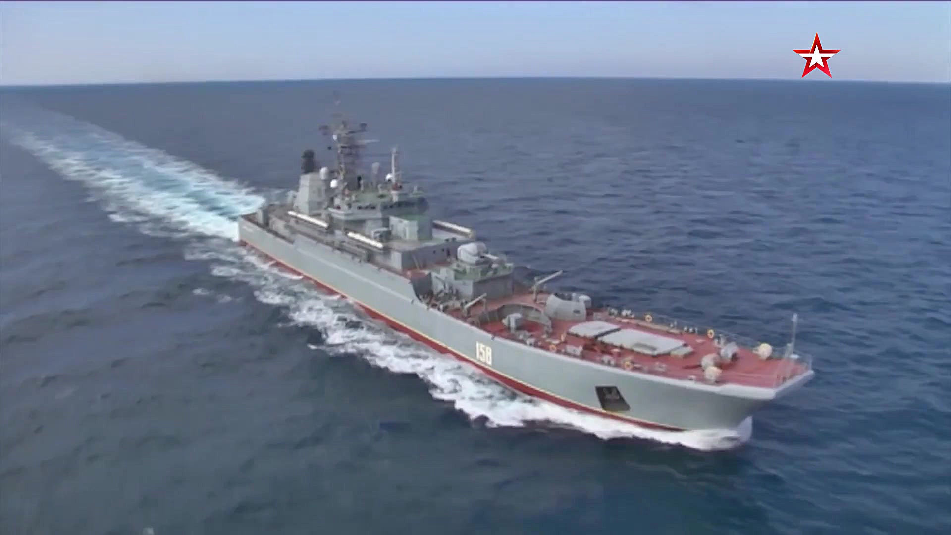 مانور دریایی با حضور پوتین