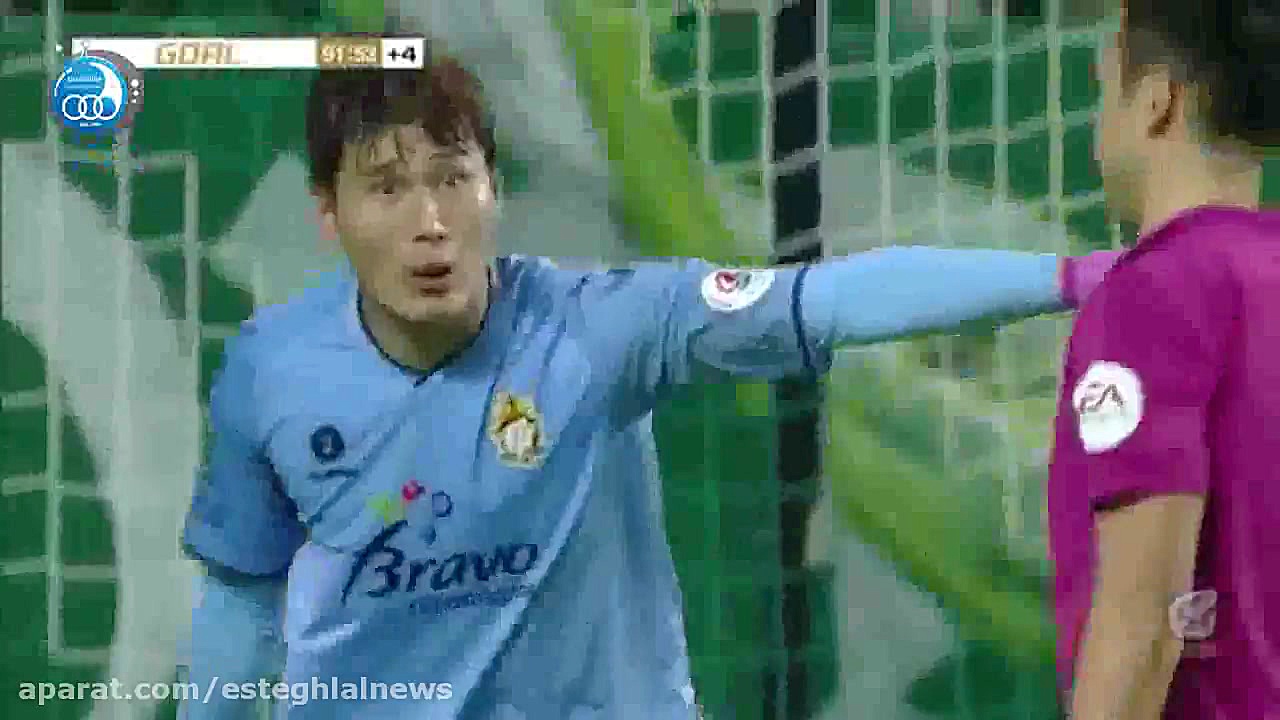 تک گل برنی ایبینی در لیگ کره ج...