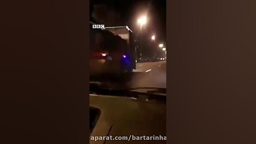 سقوط هواپیمای اوکراینی از زاوی...