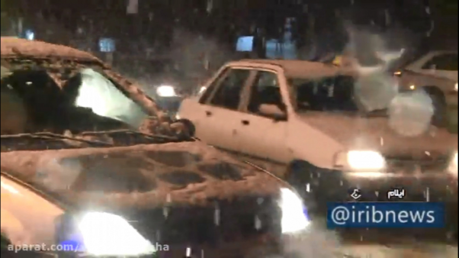 ايلام  بارش برف