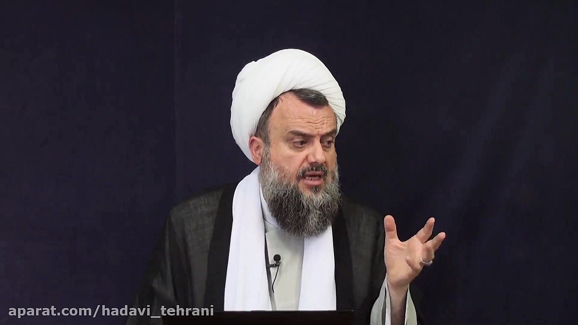 حضرت آیت الله هادوی تهرانی خار...