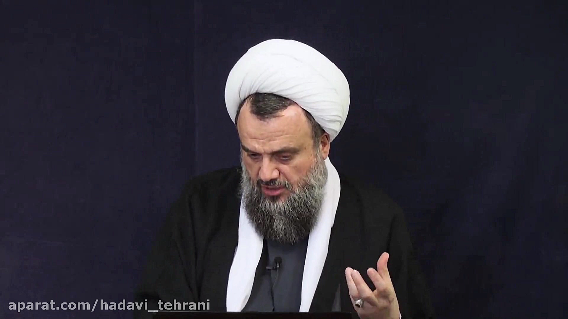 حضرت آیت الله هادوی تهرانی خار...