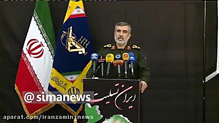 نشست خبری سردار حاجی زاده دربا...