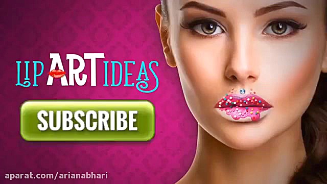 آموزش و یادگیری مآرایش لب عروس