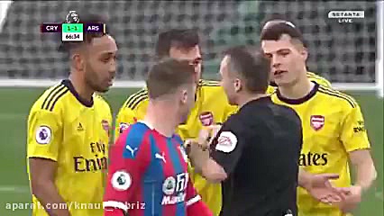 خلاصه بازی آرسنال 1  1 پالاس