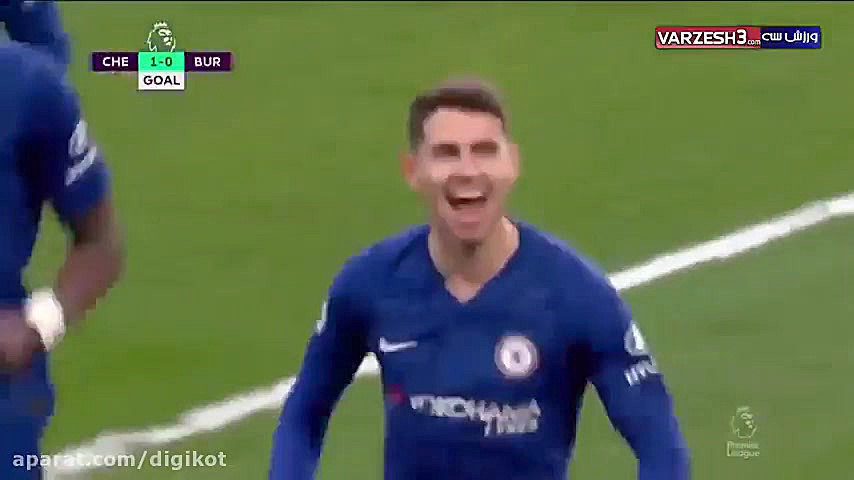 خلاصه بازی چلسی 3  0 برنلی