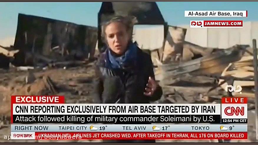 تصاویر CNN از ویرانی پایگاه آم...
