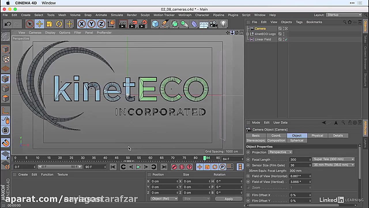 کار با دوربین ها در سینما فورد...