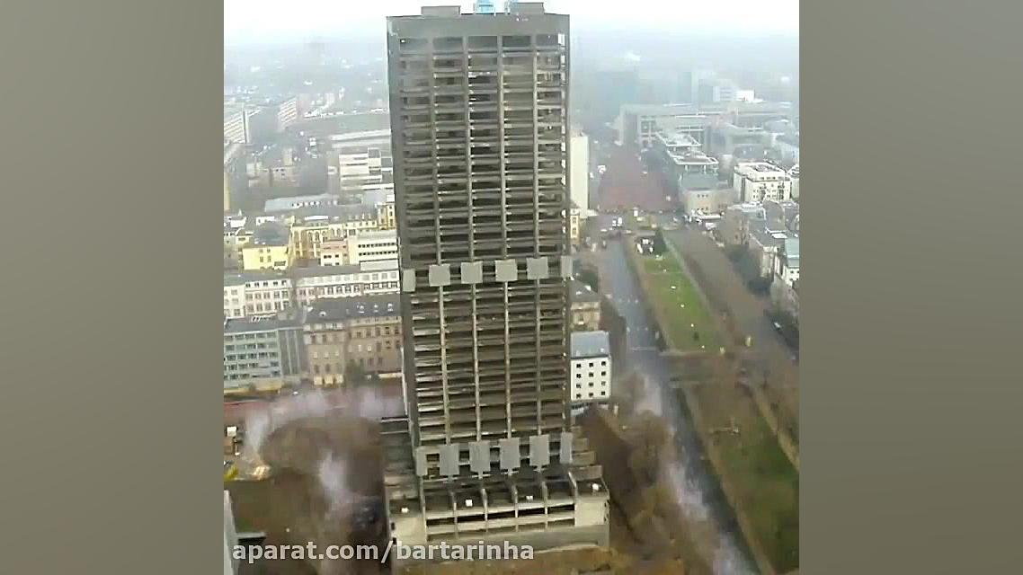 تخریب عمدی و مهندسی شده یک ساخ...