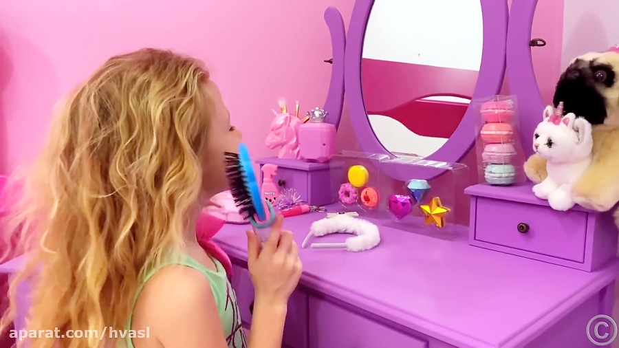 ناستیا استیسی پرنسس خانم و ماج...