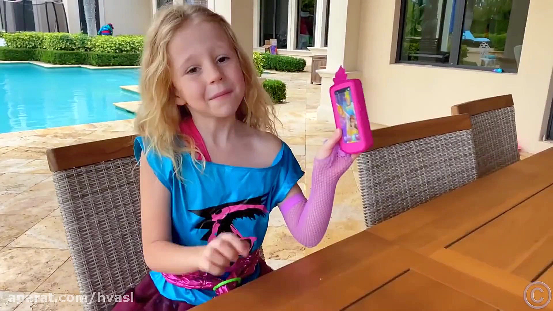 ناستیا استیسی پرنسس خانم و ماج...