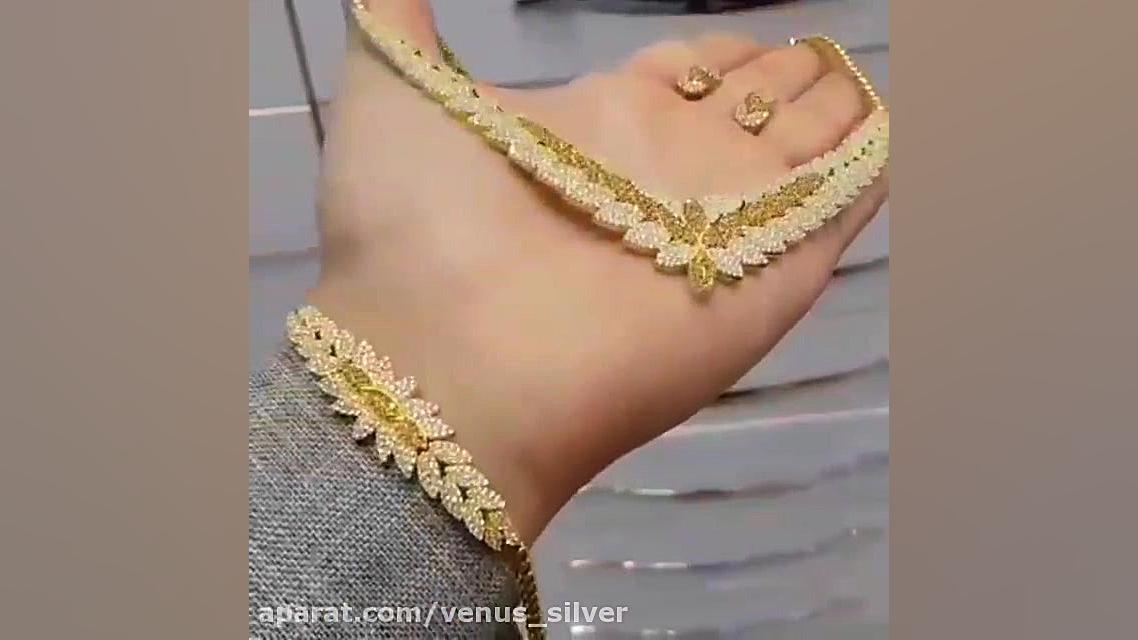 سرویس برلیان طرح جواهر کپی طلا