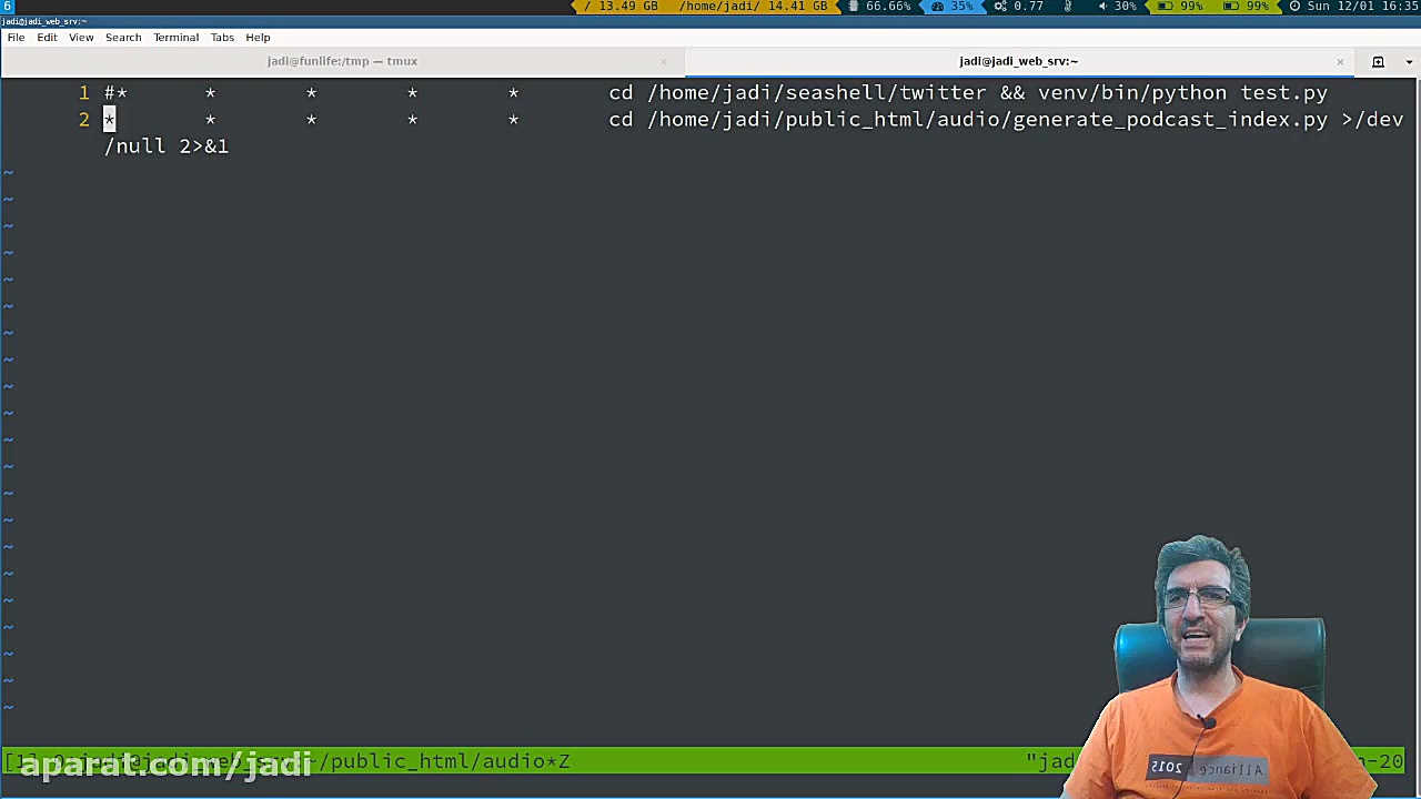ساختن یه فایل ایندکس حاوی لینک...