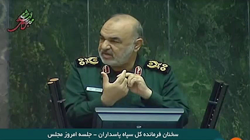 صحبتهای سردار سلامی درباره حمل...