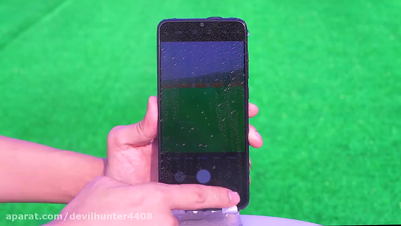 تست زد آب بودن redmi note 8 pr...