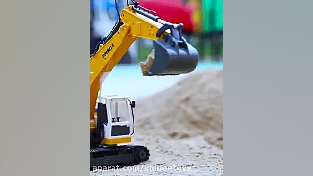 جرثقیل اسباب بازی کنترلی دابل