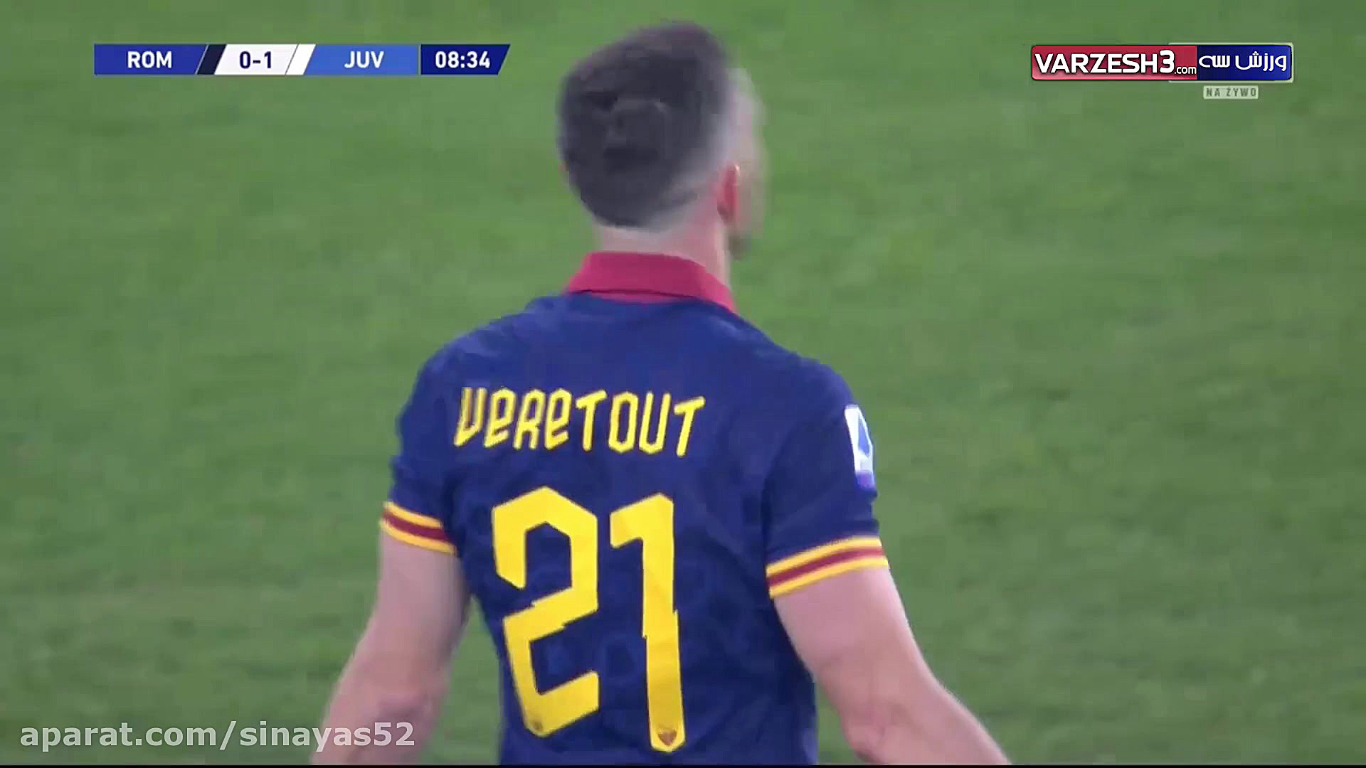 گل دوم یوونتوس به رم توسط کریس...