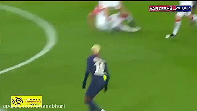 خلاصه بازی پاری سن ژرمن  موناک...