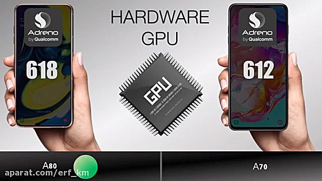 مقایسه سامسونگ a70 در برابر a8...