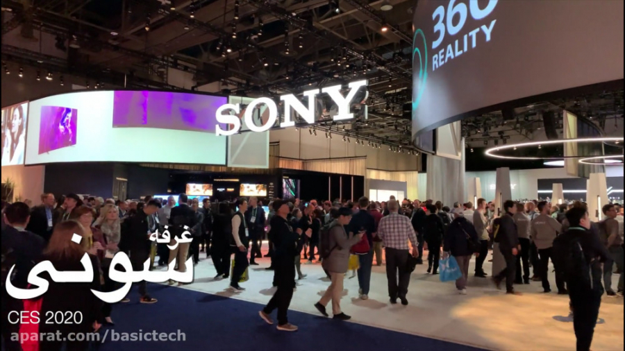 نمایشگاه CES 2020: غرفه سونی،...