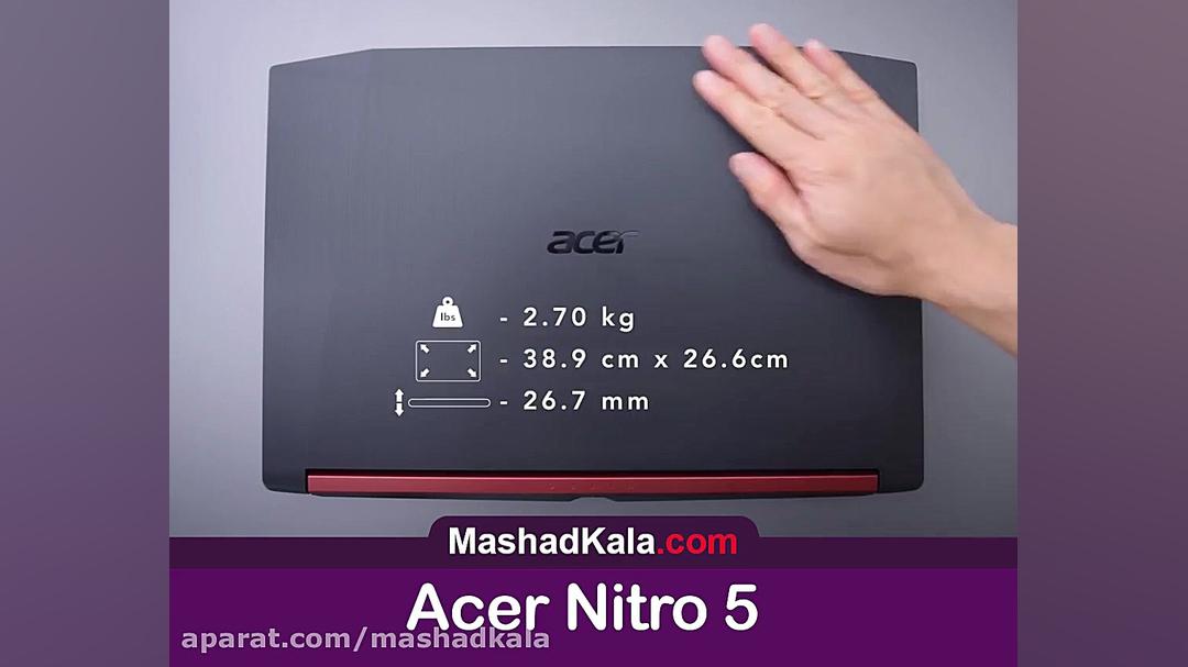 جعبه گشایی لپ تاپ ایسر نیترو 5...