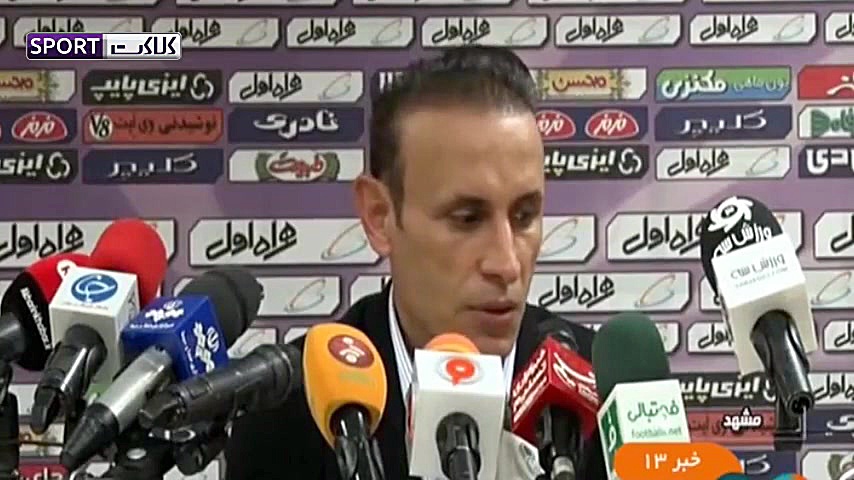یحیی گل محمدی سرمربی پرسپولیس...